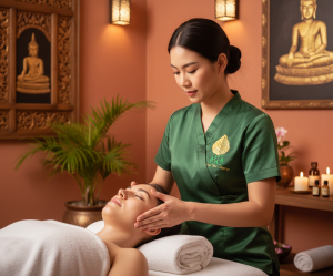 Thai Gesichts Massage