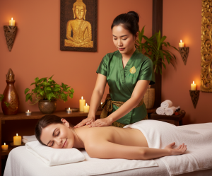 Rücken Massage