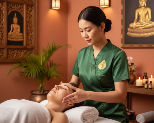 Thai Gesichts Massage