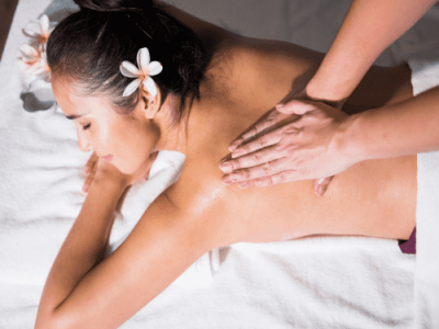 Rücken Massage